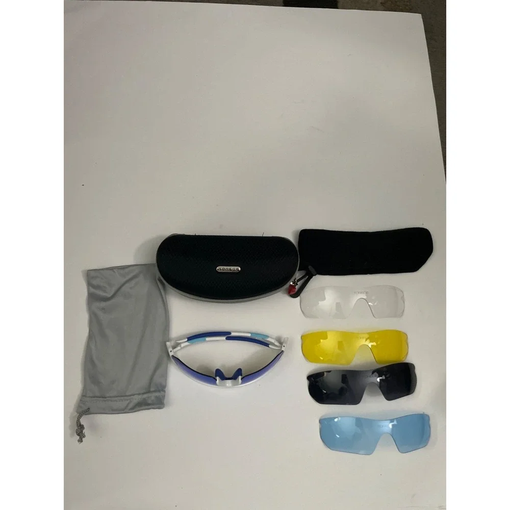 Torege Polarized Sports Sunglasses With 5 Interchangeable‎ Lenses & Accessories